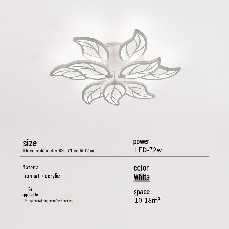 Elegant Modern LED Nordic Ceiling Lamp for Living Room, Bedroom, and Restaurant