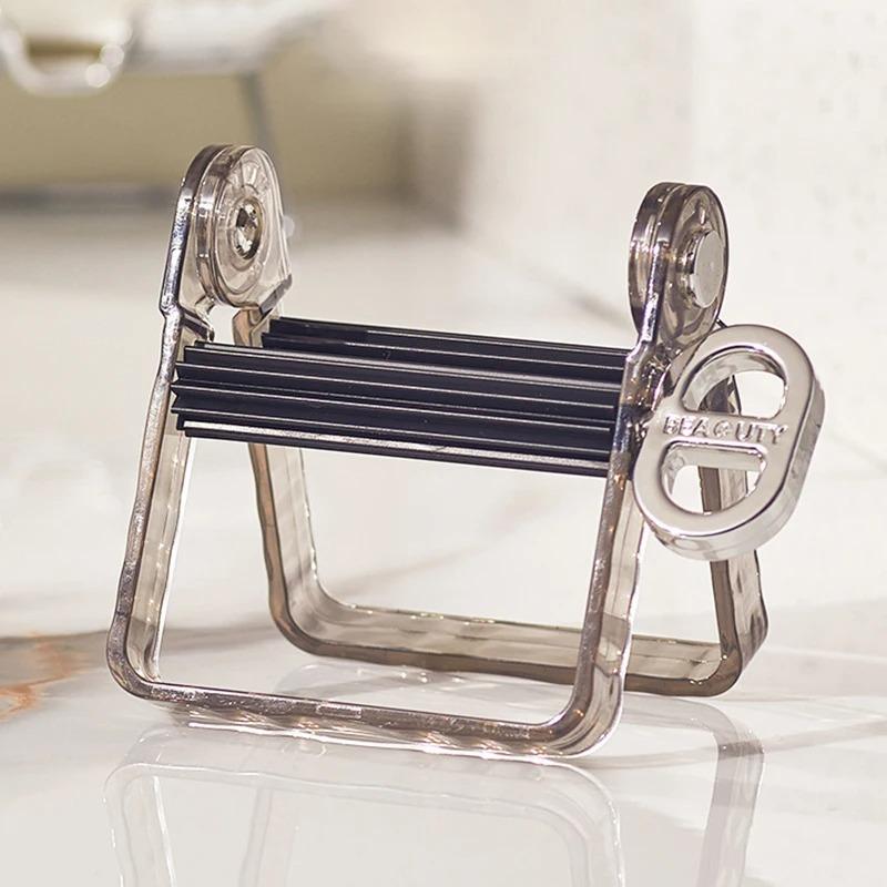 

1шт выдавливание зубной пасты новый домашний ручной вращающийся зубной порошок очищающее средство для лица средства по уходу за кожей краска для волос масляная краска чёрный