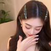 Korean Style Rhinestone Hair Clips 4-Pack