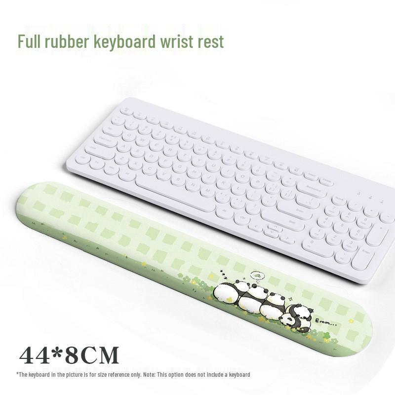 Cute Happy Fishing Wrist Support Mouse & Keyboard Pad for Office