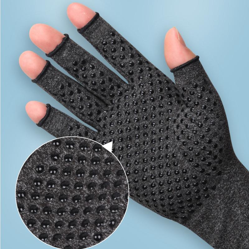 Outdoor Cycling Half Finger Pressure Gloves, Joint Care, Cycling Sports and Fitness Gloves