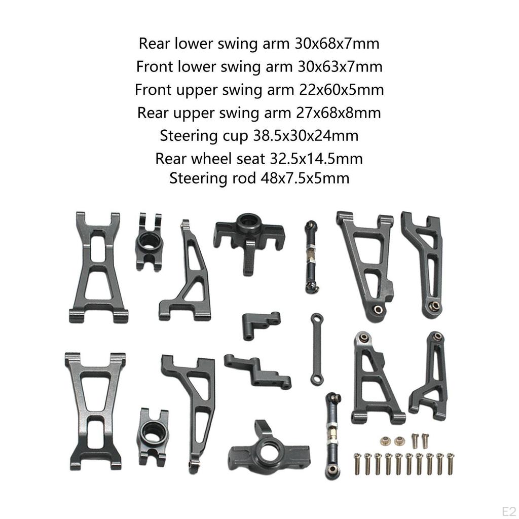 Premium Metal Steering Components for 1:16 RC Cars