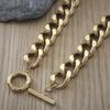 Personalized Punk Simple Ot Chain Gold Chain Women'S Neck Chain Thick Chain Necklace