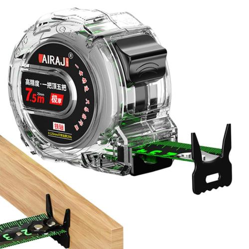 High-precision, Luminous Tape Measure, 5m/7.5m/10m, Convex, Stainless Steel, Perfect for Night Work, Double-sided Luminous Measuring Tape, Fluorescent