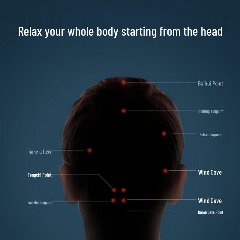 SKG Head Massager BC3 CN plug (adapter included)