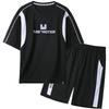 Ensemble de Sport d'Été en Mesh pour Garçons Grande Taille Petit Cochon Tony