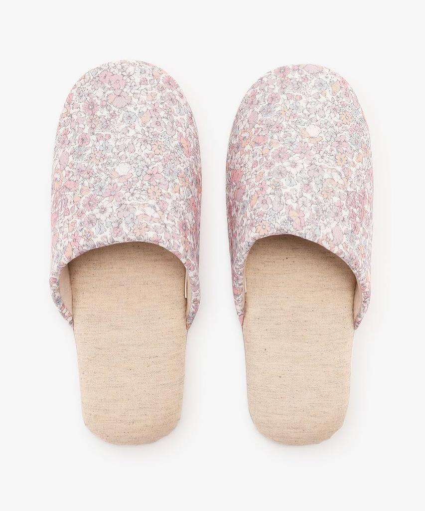 Afternoon Tea Living JB06 Flower Soft Pink Slippers,