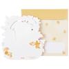 Sanrio Autumn Rabbit in a Basket Greeting AU Ships SANRIO 012751 Card, 14-3, Internationally,