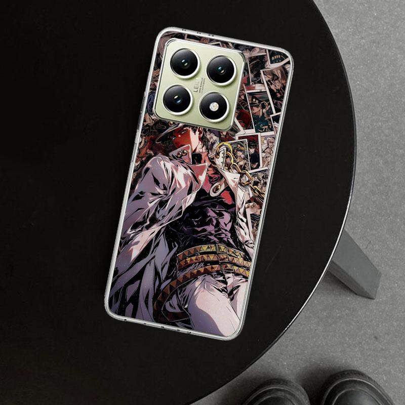 JoJo's Bizarre Adventure Kujo Jotaro Phone Case Cover for Xiaomi Redmi Note 15 14 13 12 11 Pro Plus 14S 12S 11S 11T 11E 10S 10 C