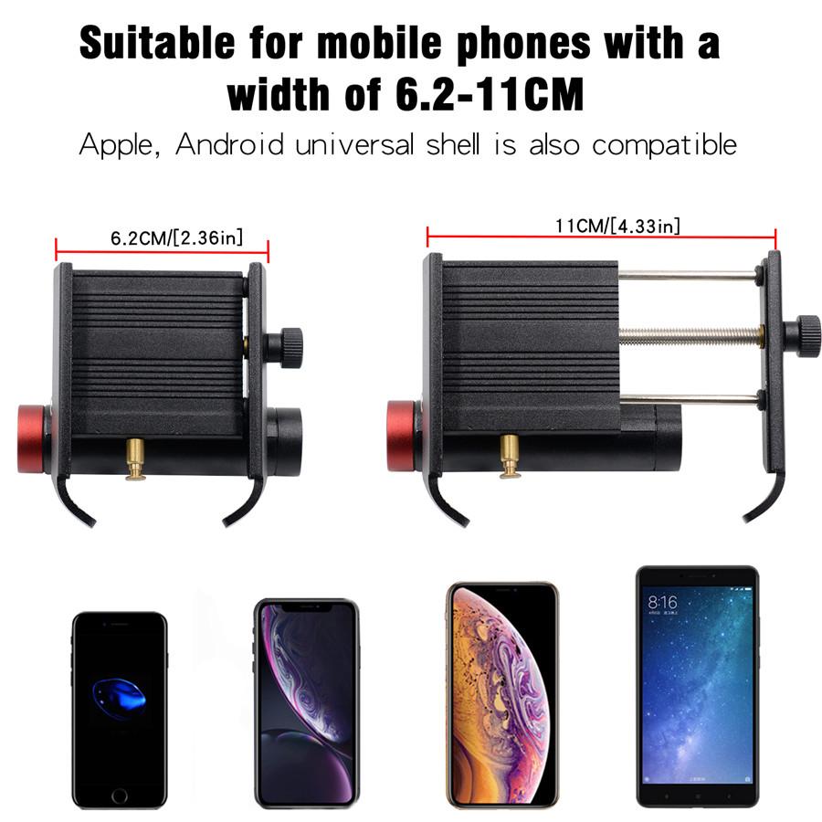 Electric Scooter Aluminum Alloy With Charging Treasure Mobile Phone Bracket