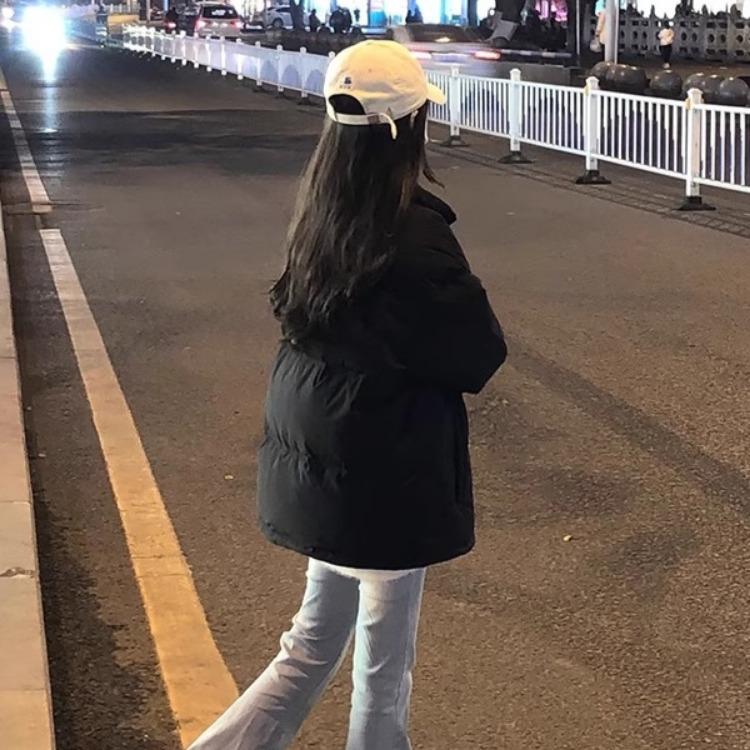 Thickened Loose Overcoat for Couples In Winter, Oversize Bread Service Cotton Outerwear