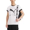 Puma Nu-Tility Large Logo Printed Sports Short Sleeve T-Shirt Men Tops White 845997-02