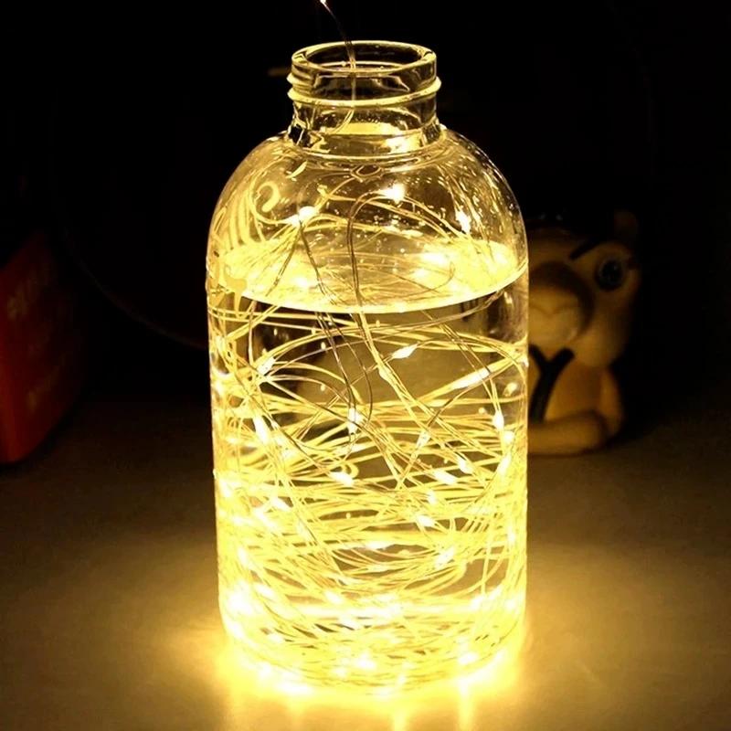 5M/10M USB Fairy Light New Year LED Christmas Light Waterproof Copper Wire String Light for Wedding Garland Party Curtain Light