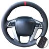 Hand Stitched Non-slip Artificial Leather Odyssey Pilot Steering Wheel Cover  For Honda Accord 8  Car Interior Accessories