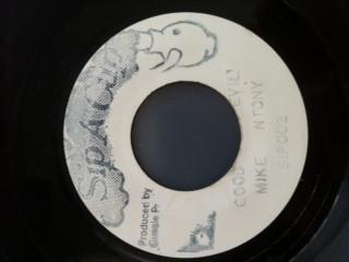 7inch Record MIKE ANTHONY / GUSSIE P. - Good Over Evil / Good Over Evil (Ve SIP002 Sip A Cup Recor 1997 UK Reggae, Ska & Dub Used