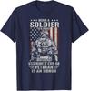 Being USS Nimitz CVN-58 Veteran Is an Honor Flag USA T-Shirt