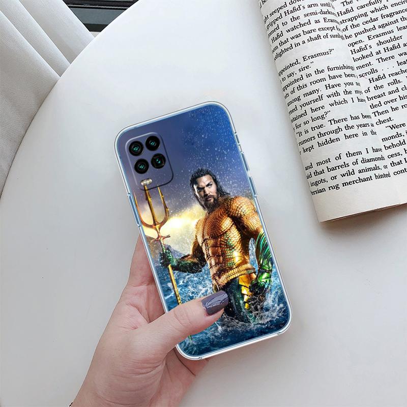 Aquaman Transparent Phone Case for Motorola Moto G10 G20 G30 G31 G32 G34 G35 G41 G42 G50 G51 G52 G55 G60 G60S G62 G71 G72 G75