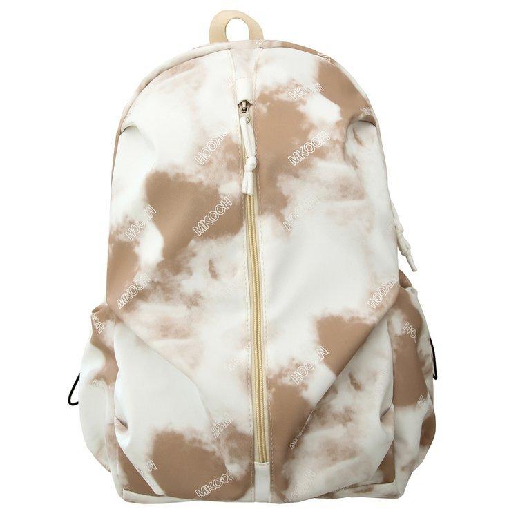 Schoolbag new Korean version of campus explosion simple and versatile lightweight student backpack college student junior high school shoulder travel