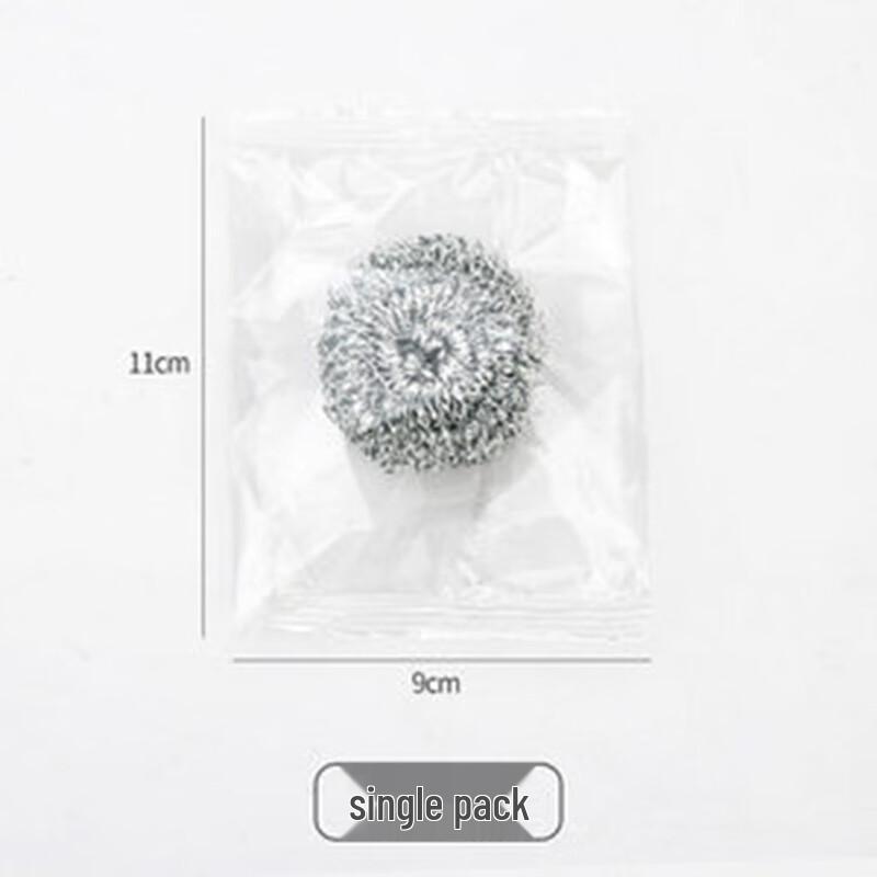 Edelstahl-Scheuerschwämme (10er-Pack)