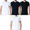 Lot De 10 T-shirts Uruguay 100% Coton Manches Courtes Pour Homme - T-shirt Basique Col Rond, Marque JRC | Pack T-shirts Unis Quotidien Confort