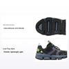 Kids Boys Comfortable Niche Non-Slip Wear-Resistant Breathable Low-Top Training Shoes Kids Sneaker Black Green 407117L-BKGR