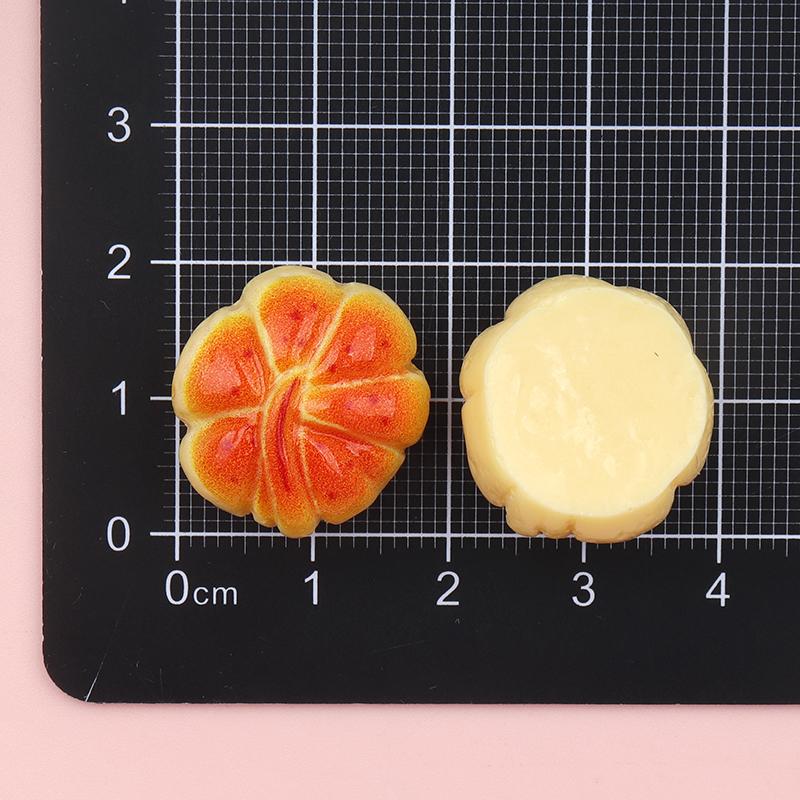 10/100Pcs Kawaii Flatback Resin Cartoon Bread Cake Cookies Simulation Food Crafts Diy Scrapbooking Kitchen Decor Accessory