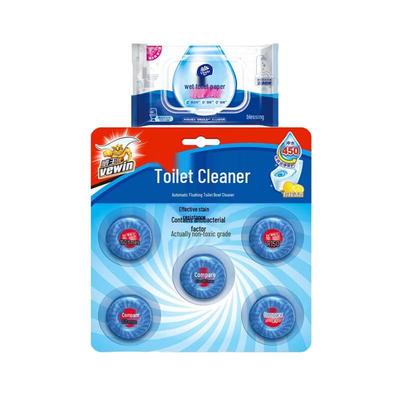 Flushable Wet Wipes & Toilet Cleaner Set