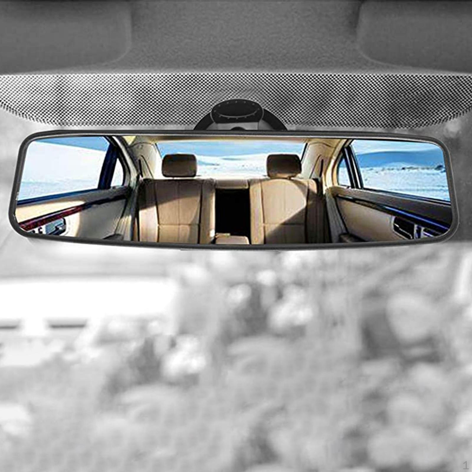 

with Suction Cup Reusable Universal ABS Car Interior Accessories Driving Instructor Mirror 200x60mm