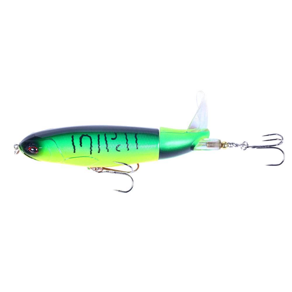 11cm13gFloating Pencil Propeller Simulation Lure Bait Surface Drag Tractor Bait Bass Pike Special Kill