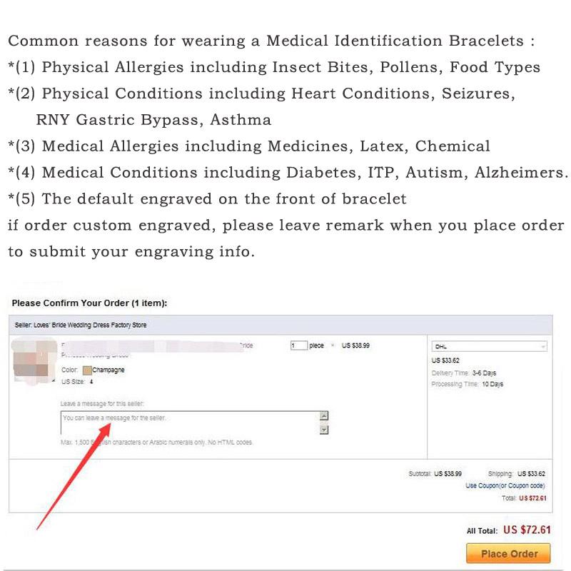 Vnox Customized Medical Remind Stainless Steel Bracelet Personalized ICE Info Emergency