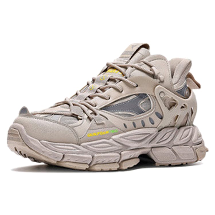 361 Cushioning Slip Resistant Low top Running Shoes Women's Light Brown 582012251-1