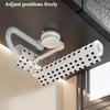 1 szt. Wielofunkcyjny obrotowy uchwyt na ręczniki papierowe z przyssawką - Aluminiowy dozownik na rolkę do montażu na ścianie bez wiercenia, Nadaje się do ręczników