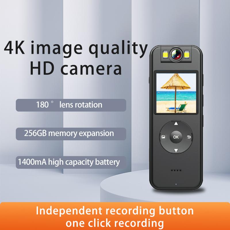 CS09 High definition 4K night vision small DV wifi camera, outdoor sports and bicycle driving recorder, mini law enforcement recorder