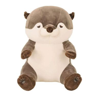 Ribuhato Body Pillow Premium Sleepy Animals Otter Kururi M Size (Approx. 21cm Total Length) Fluffy and Soft 68226-33