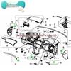 Compatible 20PCS OE# 906666-TA0-A01 Trim Panel Clips for Honda '90