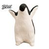 Office Desk Accessories Cute Penguin Figurine, Nordic Style Small Animal Statue, Whimsical Modern Home Accents Shelf Tabletop Decor Ornament, Gift for