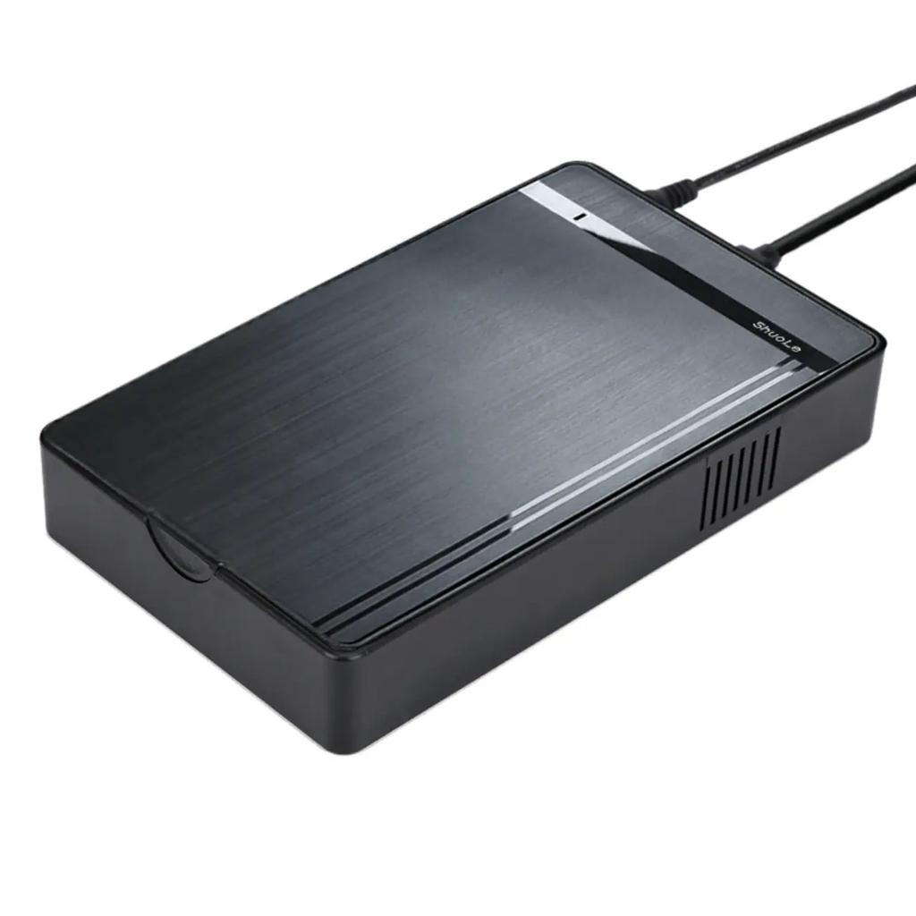 USB 3.0 High-Speed External Hard Disk Drive Case SATA HDD Enclosure 2.5/3.5 Inch Internal Interface Plastic Box for