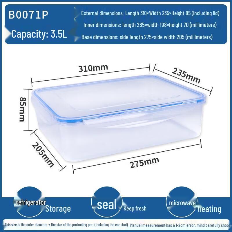 HANDUNYOU Microwavable Food Storage Containers