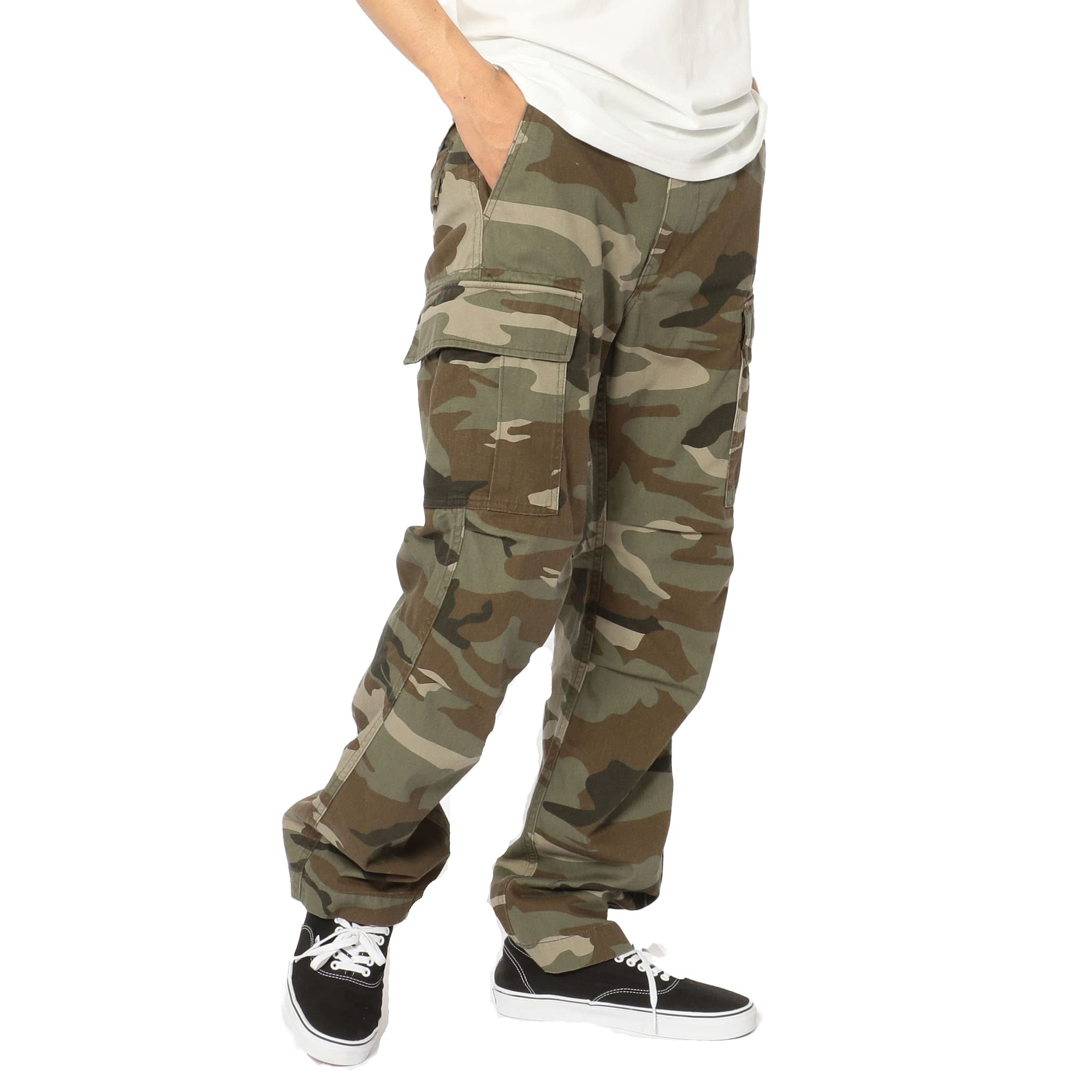 

Avirex Basic Fatigue Pants 6126129 XXL 875 Men s Olive/Camo