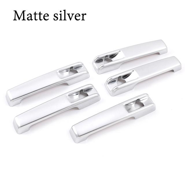 Car Outer Door Handle Decorate Door Bowl Protection Trim Cover for Mercedes-Benz G Class W463 W464 G65 G350 - Auto