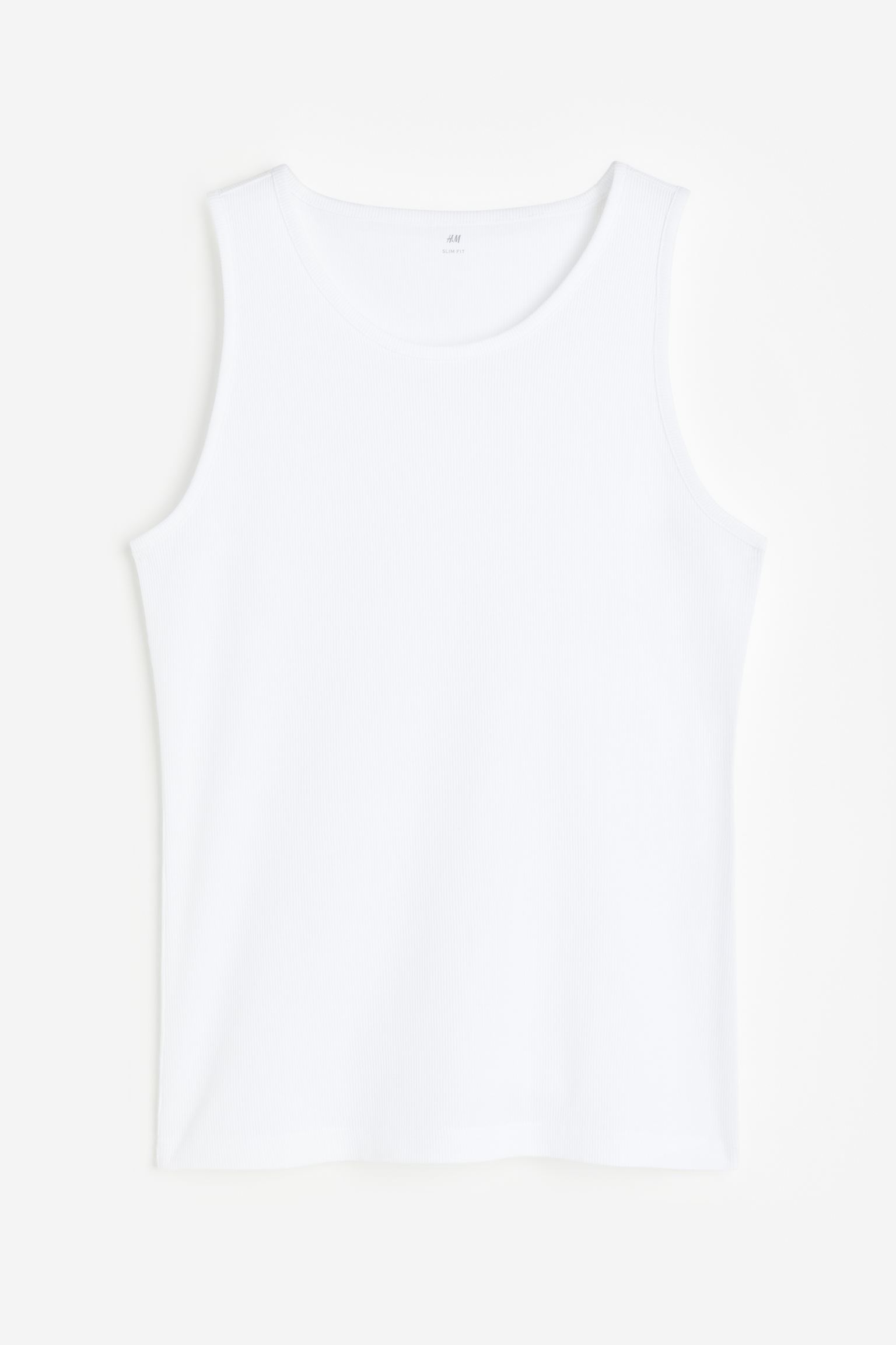 

Slim Fit Ribbed vest top