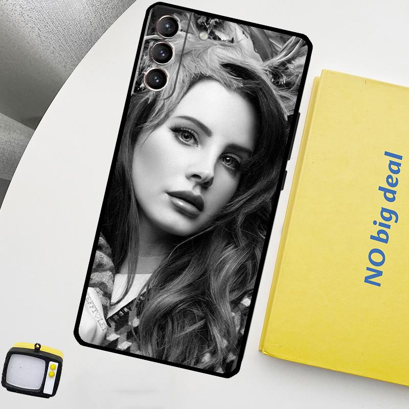 Lana Del Rey Phone Case For Samsung Galaxy S26 S25 S24 Ultra S20 S21 S22 S23 Plus S10 S24 FE S25 FE Cover