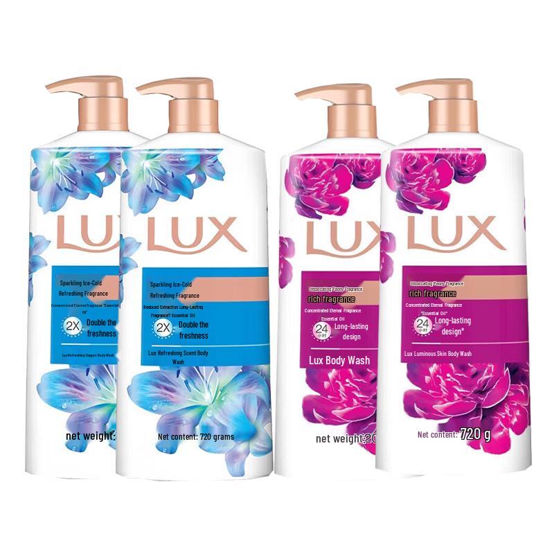 Набор Гелей для душа LUX «Сияющий лед и пион»