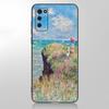 Claude Monet Phone Case For Samsung Galaxy A12 A02S A22 A32 A52 A72 A71 A51 A41 A31 A21 A11 A50 A70 A10S A20S Black Cover
