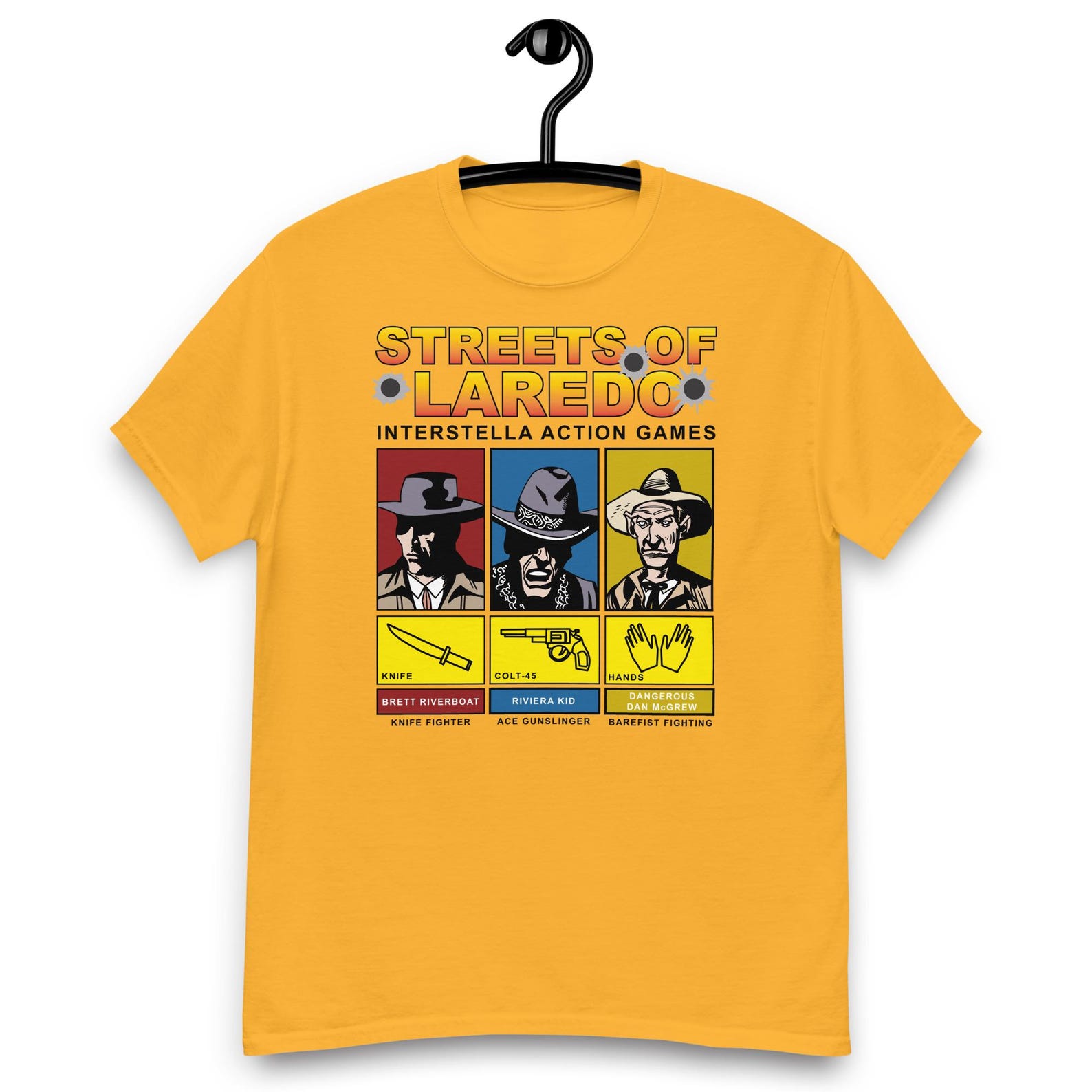 Red Dwarf TV Series - Gunmen of the Apocalypse Streets of Laredo Game T-shirt S