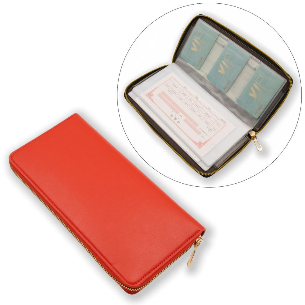 Multifunctional Passbook & Card Organizer with Coin Holder
