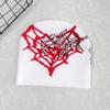 Heart Shape Spider Web Pattern Knitted Cap Winter Warm Fashionable Gift Casual