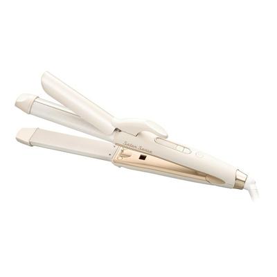 Koizumi Hair Iron 2-Way Straight & Curl 30mm Salon Sense 300 Silky Moist International KHR-7530/C