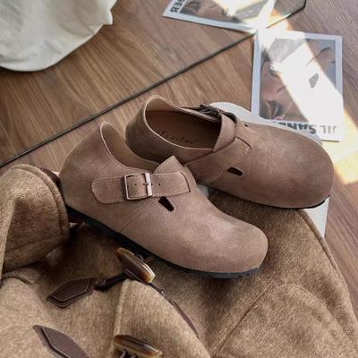Weiche Lederversion~ Weiches Leder Damen 5cm Höhenzunahme Frühling und Herbst neue Oma-Schuhe Damenboden Hilfe Doudou-Schuhe