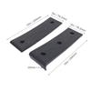 10 Piece Black Boat Trailer Bunk Slides Pads Easier Launching Loading 3 X 10in Reduces Friction for Almost Any Bunk Trailer